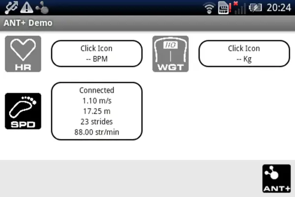 ANT BTIPS HAL Service android App screenshot 1